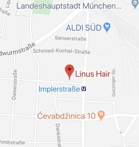 Karte von Google Maps